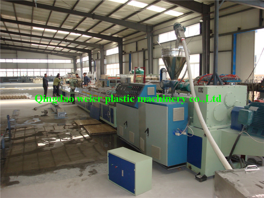 WPC Hollow Door Plastic Board Production Line / Equipment , 260kw SJSZ-92 / 188