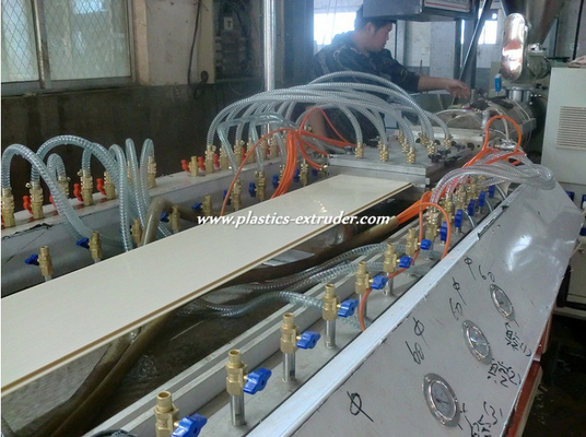 SJZ65 /132 Plastic Profile Extrusion Machine PVC Pipe Manufacturing Plant