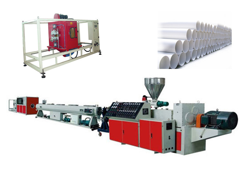PVC Conduit Pipe Making Machine / Pipe Production Line With AC